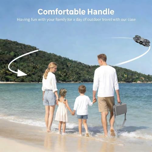 NEO 2 Case, Waterproof hard Carrying Case for DJI Neo 2 Accessories, Travel Storage Bag for DJI Neo 2 Fly More Combo, Compatible with RC-N3/RC-N Remote Controller