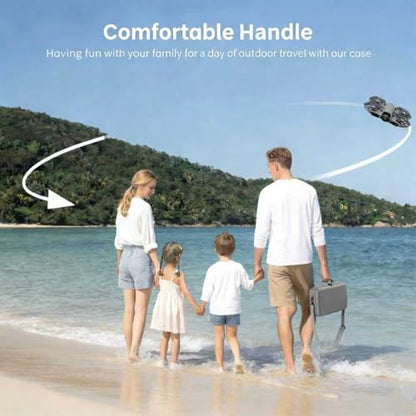 NEO 2 Case, Waterproof hard Carrying Case for DJI Neo 2 Accessories, Travel Storage Bag for DJI Neo 2 Fly More Combo, Compatible with RC-N3/RC-N Remote Controller