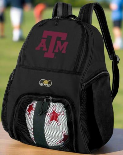 Broad Bay Texas A&M Soccer Backpack or Texas A&M Aggies Volleyball Bag