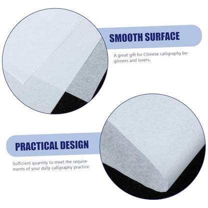 IWOWHERO 500pcs Thick Copy Paper for Calligraphy Writing Package Chinese Character Post Practice Paper Pad