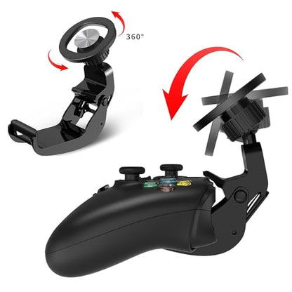 DOYO Xbox Controller Phone Mount - Enhance Gaming Comfort with Magnetic Holder for Xbox Series X|S & One Controllers - color: Black-for Xbox one Controller