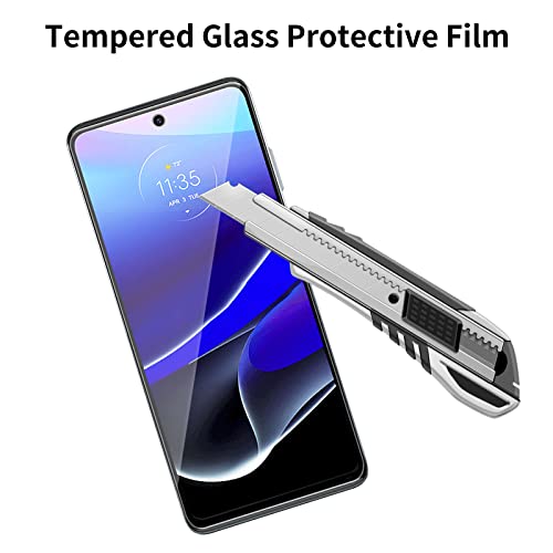 4 Pack Glass Screen Protector Compatible for Motorola Moto G Stylus 5G 2022 [Not for 2020/2021/2023] [9H Hardness]-HD Screen Tempered Glass, Easy Install [Case Friendly] 2.5D Edge - size: Moto G Stylus 5G 2022
