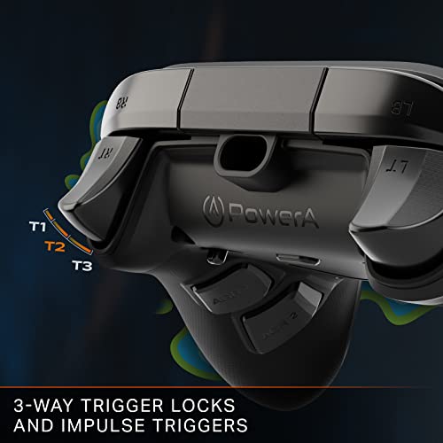 PowerA FUSION Pro 3 Wired Controller for Xbox Series X|S, Xbox One, Mappable Advanced Gaming Buttons, Xbox Controller, Trigger Locks, Black, Officially Licensed for Xbox - style: FUSION Pro 3