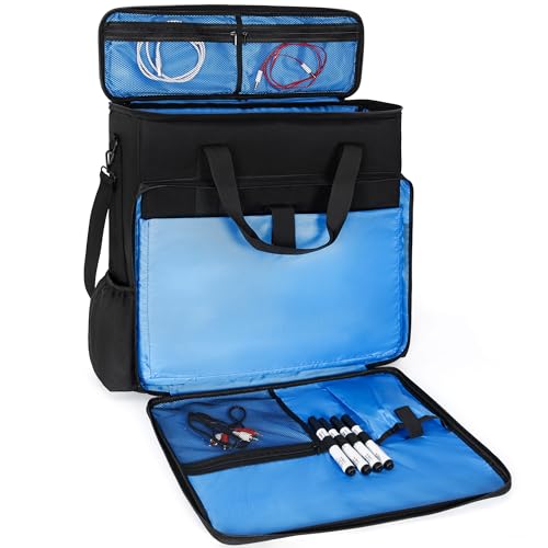 AKOZLIN Padded Mixer Gig Bag DJ Controller Travel Shoulder Bag18 X18 X5.5 DJ Mixer Case - size: 18"X 5.5"X 18"