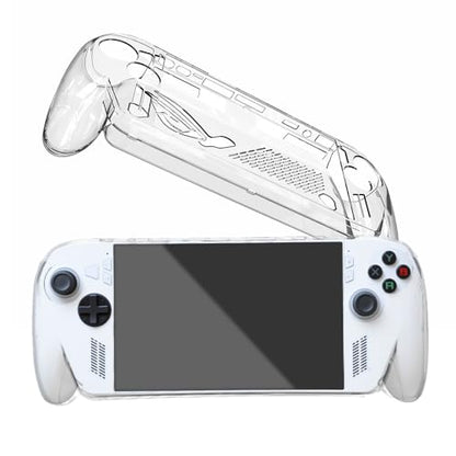 Transparent PC Protective Cover For ROG XBOX Ally X Game Console All-around Protection Scratch-proof Shockproof Impact-resistant Sweat-proof Sleeve Case Gaming Accessories