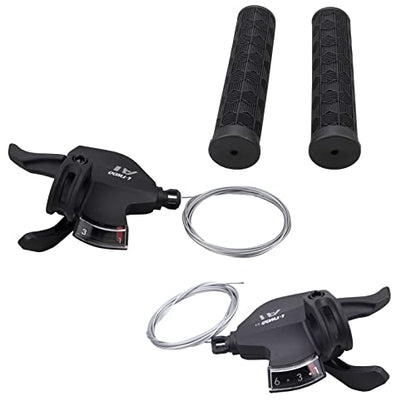 WEEROCK Bike Shifter Lever 18 Speeds 3X6 Thumb Gear Shift Lever for Mountain Bicycle - color: 3X6 Speed