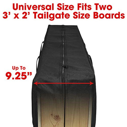 GoSports Premium Cornhole Carrying Case (Regulation Size or Tailgate Size) - style: Tailgate 3 X 2 Ft