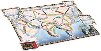 Asmodee Ticket to Ride Asia Board Game Expansion - Expand Your Railway Adventures! Fun Family Game for Kids & Adults, Ages 8+, 2-6 Players, 30-60 Minute Playtime - size: 3. Map Collection, style: Asia