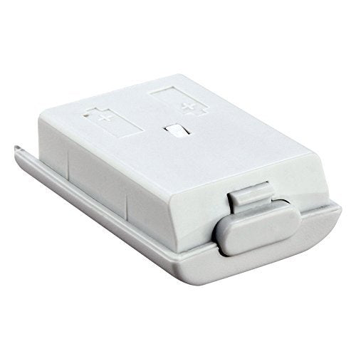 GTMax Replacement White Controller Battery Cover for Microsoft XBOX 360