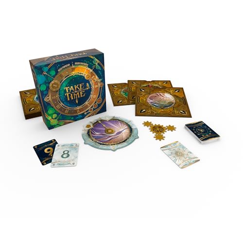 Asmodee Take Time Board Game - Cooperative Puzzle & Strategy Game with 40 Unique Challenges, Family Fun for Kids & Adults, Ages 10+, 1-4 Players, Minute Playtime