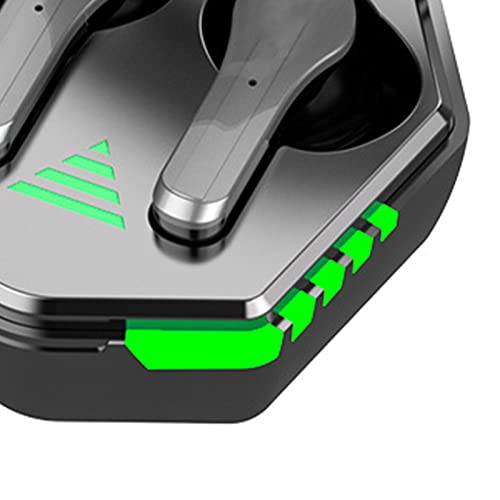 Yoidesu Wireless Gaming Earbuds, Bluetooth 5.3 Noise Cancellation Gaming Earbuds Without Delay, Ergonomical Headset for All Bluetooth Enabled Cell Phones and Smart Devices