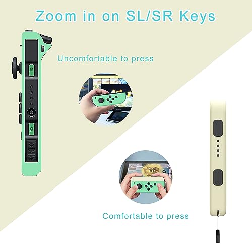 4 Pack Wrist Strap for Switch Joycon - Replacement Accessories for Joy con Straps (Black and White) - color: Black and White
