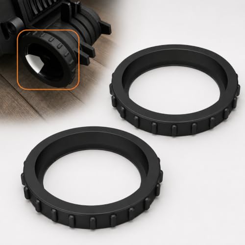 2-Pack Trim Covers Compatible with Honeycomb Bravo Throttle Quadrant | Textured Anti-Slip Grip Accessories for Precise Flight Simulator Trim Control, Tool-Free GA Cockpit Upgrade