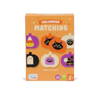 Chuckle & Roar - Halloween Matching - Family Game Night Fun - Spooky Themed Classic Game - Great for Preschool Learning - Ages 3 and Up
