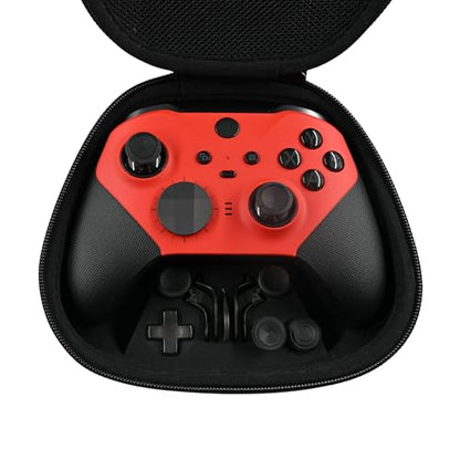 DIY Customized Model 1797 Elite Series 2 Controller-Vest Red Custom Color | DIY Compatible with Xbox Elite Series 2, Xbox Series X/S, Includes Accessory Bag - color: Vest Red