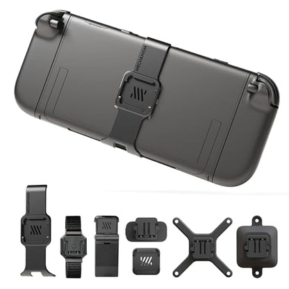 Mechanism 7-in-1 Bundle for Nintendo Switch 2 OLED & LED | Kickstand, Battery, VESA & Wall Mounting Kit | Mount Anything to Your Switch & It to Anything | Case Friendly Accessories - color: Nintendo Switch 2