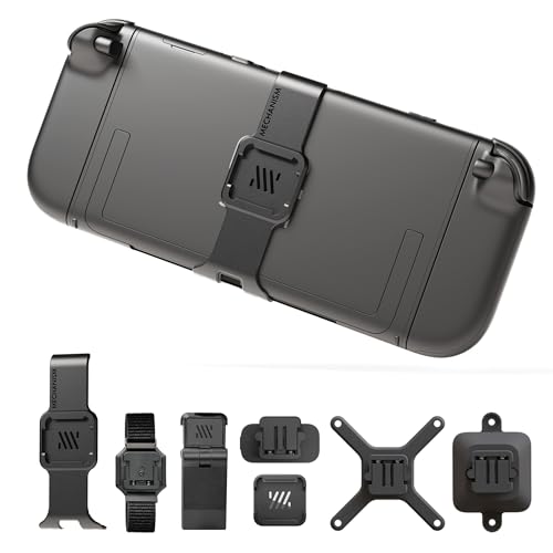 Mechanism 7-in-1 Bundle for Nintendo Switch 2 OLED & LED | Kickstand, Battery, VESA & Wall Mounting Kit | Mount Anything to Your Switch & It to Anything | Case Friendly Accessories - color: Nintendo Switch 2