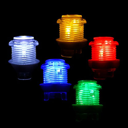 SJ@JX Arcade 2 Player Game Controller Stick DIY Kit LED Buttons with Logo MX Microswitch 8 Way Joystick USB Encoder Cable for PC MAME Raspberry Pi Color Mix