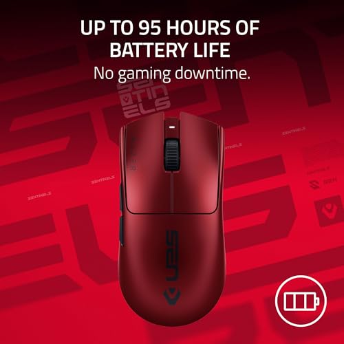 Razer Viper V3 Pro Wireless Esports Gaming Mouse: Symmetrical - 54g Lightweight - 8K Polling - 35K Optical Sensor - Gen3 Optical Switches - 8 Programmable Controls - 95 Hr Battery - Sentinels Edition - color: Sentinels Edition, style: 8000 Hz Polling