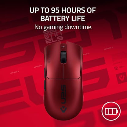 Razer Viper V3 Pro Wireless Esports Gaming Mouse: Symmetrical - 54g Lightweight - 8K Polling - 35K Optical Sensor - Gen3 Optical Switches - 8 Programmable Controls - 95 Hr Battery - Sentinels Edition - color: Sentinels Edition, style: 8000 Hz Polling