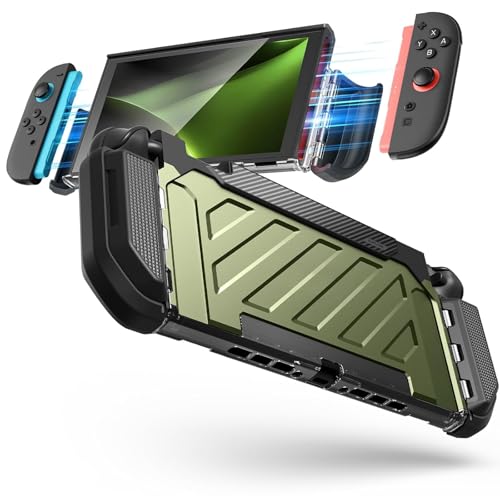 SUPCASE Unicorn Beetle Pro Case for Nintendo Switch 2 2025, [Military-Grade Protection] [Joy Con Remove Friendly] Dockable Integrated Cover Accessories Compatible with Switch 2, Guldan - color: Guldan