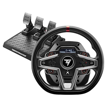 Thrustmaster T248X, Racing Wheel and Magnetic Pedals, HYBRID DRIVE, Magnetic Paddle Shifters, Dynamic Force Feedback & TH8S Shifter Add-On, 8-Gear Shifter (XBOX Series X/S, One, PC) - style: T248 Xbox with TH8S Shifter