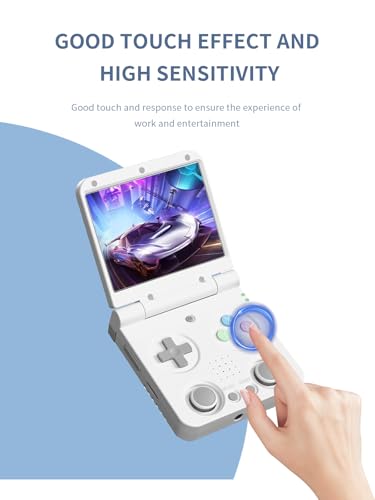 [3 Park] Screen Protector for Miyoo Flip V2/Flip Handheld Game Consoles Tempered Glass Film, Screen Protector for Miyoo Flip V2/Flip Handheld Gaming Anti-Scratch & Sensitive & 9H Hardness