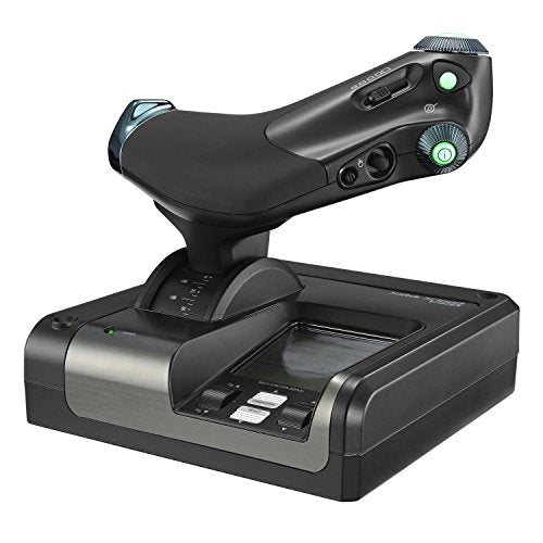 Logitech G Saitek X52 Pro 비행 제어 시스템 - 블랙/실버