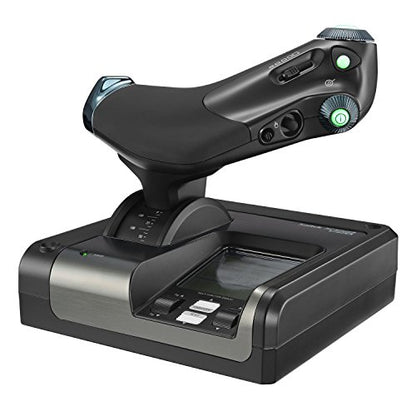 Logitech G Saitek X52 Pro 비행 제어 시스템 - 블랙/실버