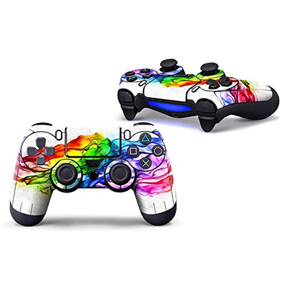 Skin for Ps4 Controller, 3pcs Whole Body Vinyl Decal Cover Sticker for Playstation 4 Controller(PS4 controller #11) - color: PS4 controller #11