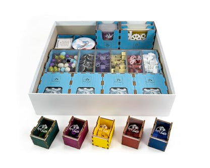 Wyrm Organizer for Wyrmspan (Sky Blue Deluxe) - color: Sky Blue Deluxe