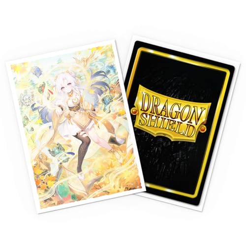 Dragon Shield | Matte Art Sleeves | 100 CT - Smooth & Tough Premium TCG Sleeves | Compatible with Pokemon, Flesh & Blood, One Piece & Magic the Gathering | Guo Jia: Heaven’s Favored - color: Guo Jia