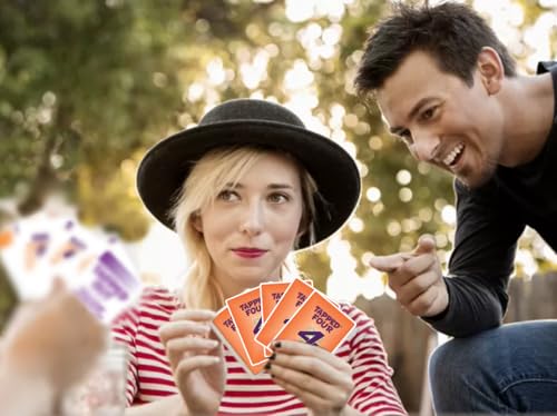 Tapped Four Original Expansion Card Game, Strategy Party Game, 2–11 Players