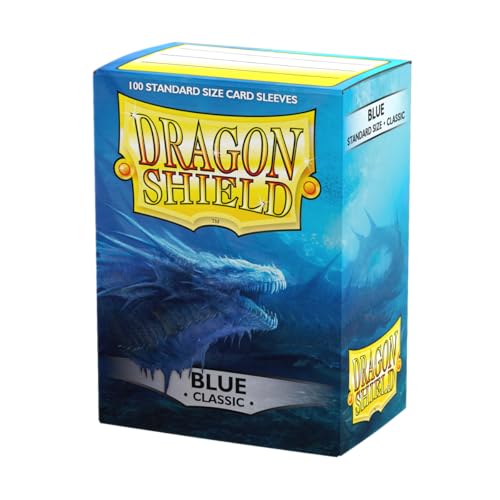 Dragon Shield Sleeves Classic Blue(100), (ART10003) - color: Blue