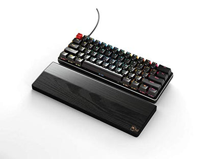 Glorious Custom Gaming Keyboard - GMMK 60% Percent Compact - USB C Wired Mechanical Keyboard - RGB Hot Swappable Switches & Keycaps - Black Metal Top Plate