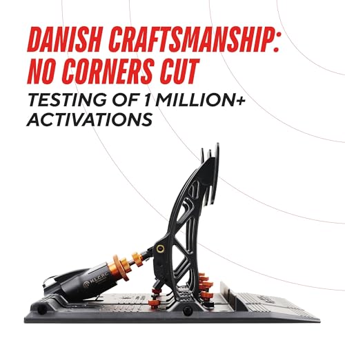 ASETEK SimSports La Prima™ Load Cell Sim Racing Pedals | Adjustable and Customizable Sim Pedals Arms | Built to Replicate Real-Life Racing sim | PC Compatible - size: La Prima