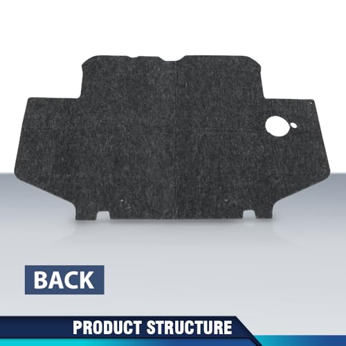 PIT66 Hood Insulation Pad Compatible with Toyota Tacoma 1995-2000 - style: 1995-2000 Toyota Tacoma