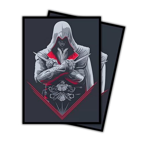 Blades Crossed - MTG Card Sleeves, 104ct, Standard Size, Smooth | Perfect for Double Sleeving, Smudge Resistant Matte Back, Standard 66x92mm - Compatible with Magic The Gathering & TCG Cards - color: Blades Crossed, size: Smooth