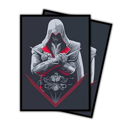 Blades Crossed - MTG Card Sleeves, 104ct, Standard Size, Smooth | Perfect for Double Sleeving, Smudge Resistant Matte Back, Standard 66x92mm - Compatible with Magic The Gathering & TCG Cards - color: Blades Crossed, size: Smooth