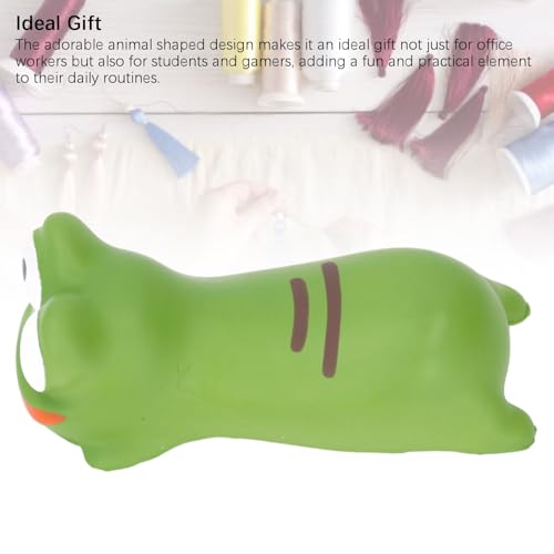 Cute Wrist Rest, PU Ergonomic Keyboard Wrist Rest, Cute Animal Pad Wrist Support for Office, Kawaii Office Supplies, Cartoon Design, Multi Functional (Frog) - size: Frog