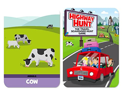 Regal Games Travel Games - Outdoor Scavenger Hunt Card Game for Kids Ages 4-12 - Nature & Road Trip Activities for Families, Camping & Vacation Fun, 2-8 Players, 54 Scavenger Hunt Cards