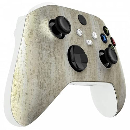 MODDEDZONE Custom Wireless UNMODDED Controller for Xbox One S/X and PC with Exclusive and Unique Designs - The Perfect Gaming Gift for Enthusiasts, Expertly Crafted in the USA - Pine Wooden Grain - color: Pine Wooden Grain