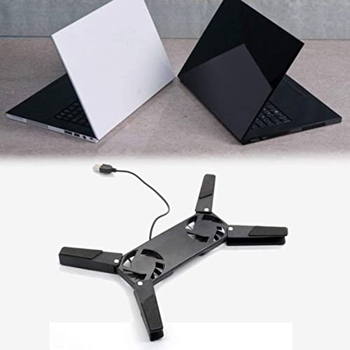 USB Cooling Fan Portable Convenient Notebook Cooler Cooling Pad Stand Double Fans for Notebook Laptop ?