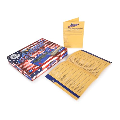 American Elections U.S. History & Civics Board Game – Learn State Facts, Geography & Government – Educational Family Board Game – Fun Board Games for Adults, Kids Ages 10+ Years Old
