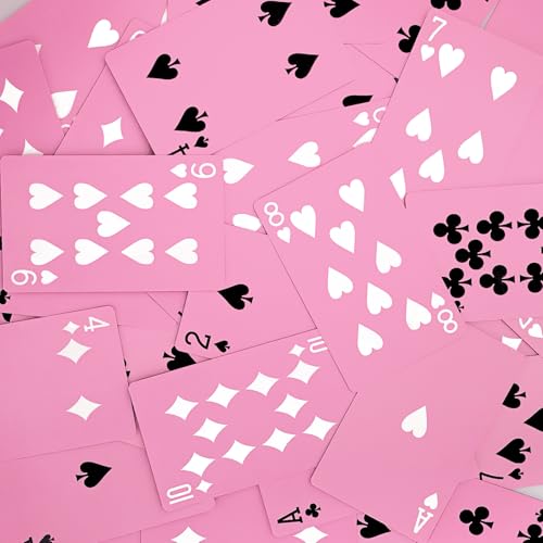 2 Decks Pink Playing Cards Pink Deck of Cards Theme Games Cards
