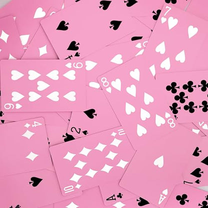 2 Decks Pink Playing Cards Pink Deck of Cards Theme Games Cards