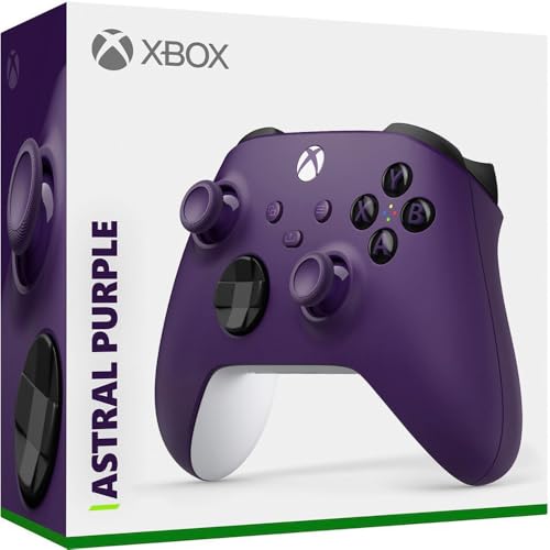 Microsoft QAU-00068 Xbox Wireless Controller Astral Purple 2 Pack (Renewed) - color: Astral Purple