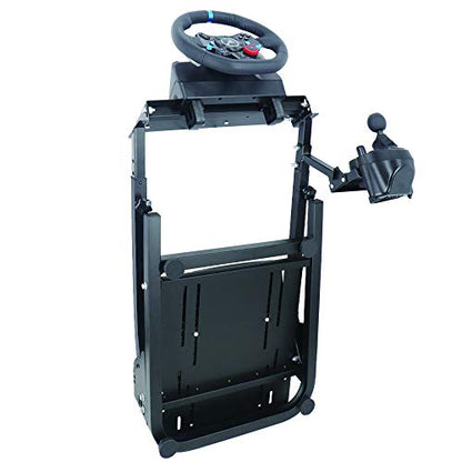YXHARD Racing Wheel Stand, Height Adjustable & Foldable Steering Wheel Stand Compatible with Logitech G25,G27,G29,G920 Gaming Cockpit