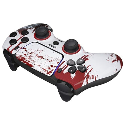 MODDEDZONE M Series Custom controller for PS5 - Wireless, OEM-Quality Custom Designs for Playstation 5 Controller- Diverse & Unique Styles for Enhanced Gaming (Zombie) - color: Zombie