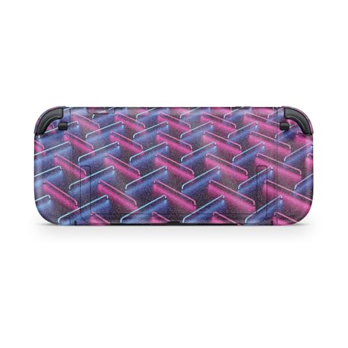 Glossy Glitter Gaming Skin Compatible with Nintendo Switch 2 Console Only - Neon Diamond - Premium 3M Vinyl Protective Wrap Decal Cover - Easy to Apply | Crafted in The USA by MightySkins - color: Neon Diamond, size: Switch 2 Console Skin Only, style: Glo
